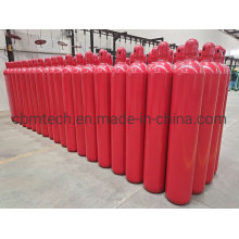 80L Firefighting Steel Gas Cylinders Filling CO2 Gas